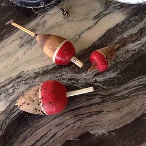 What Are Fishing Bobbers Made of? Why Red and White?